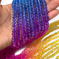 1 Tira Cristal Checo Facetado #6, Joyería, Tira 80 A 85 Pz