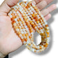 1 Tira Ágata Golden #6 Craquelada, (60pz aprox) Piedra Natural