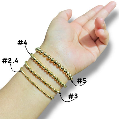 1 gr de Bola Lisa de Chapa de Oro