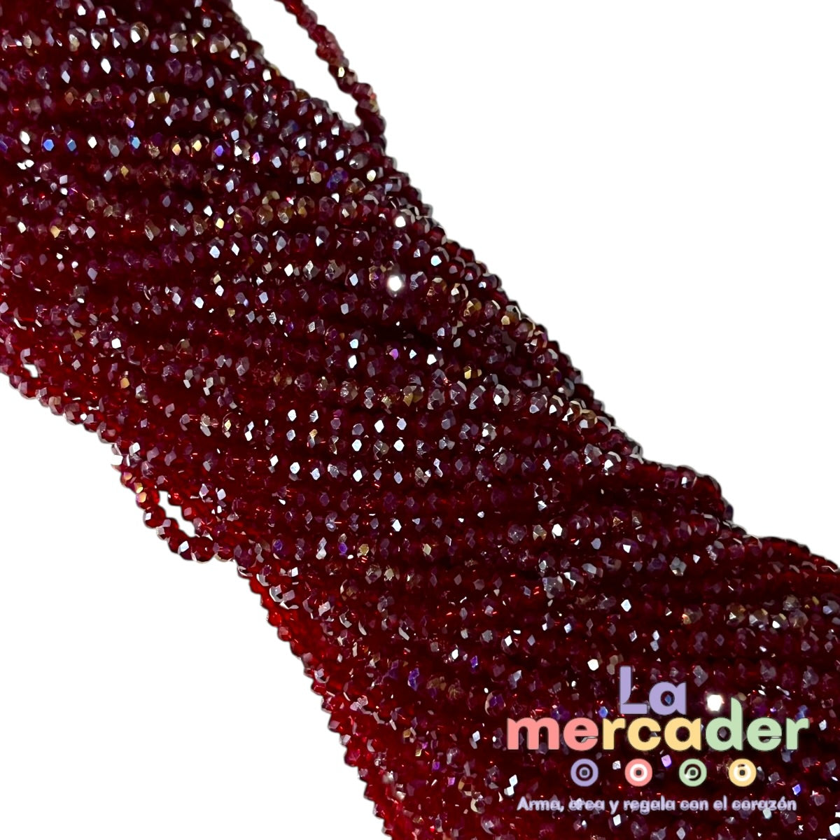 Cristal Facetado #2 (2mm) para Pulseras y Collares | 148-158 Piezas