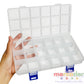 1 Caja Divisoria 18 Compartimentos, Plástico resistente