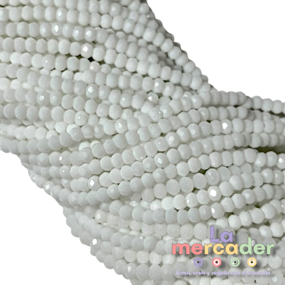 Cristal Facetado #2 (2mm) para Pulseras y Collares | 148-158 Piezas