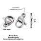 10 pz Perico Acero Inoxidable - broche terminal
