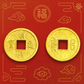20 pz Moneda china grande