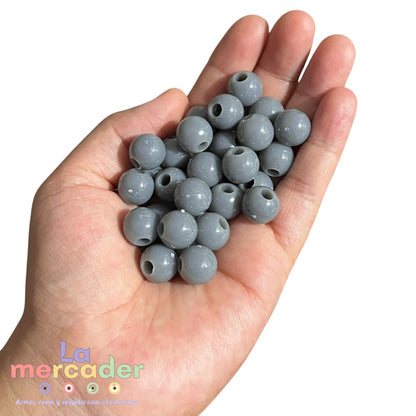 Bolas Chicle 12 mm para Bisutería, 250 g, 11 Colores a Elegir