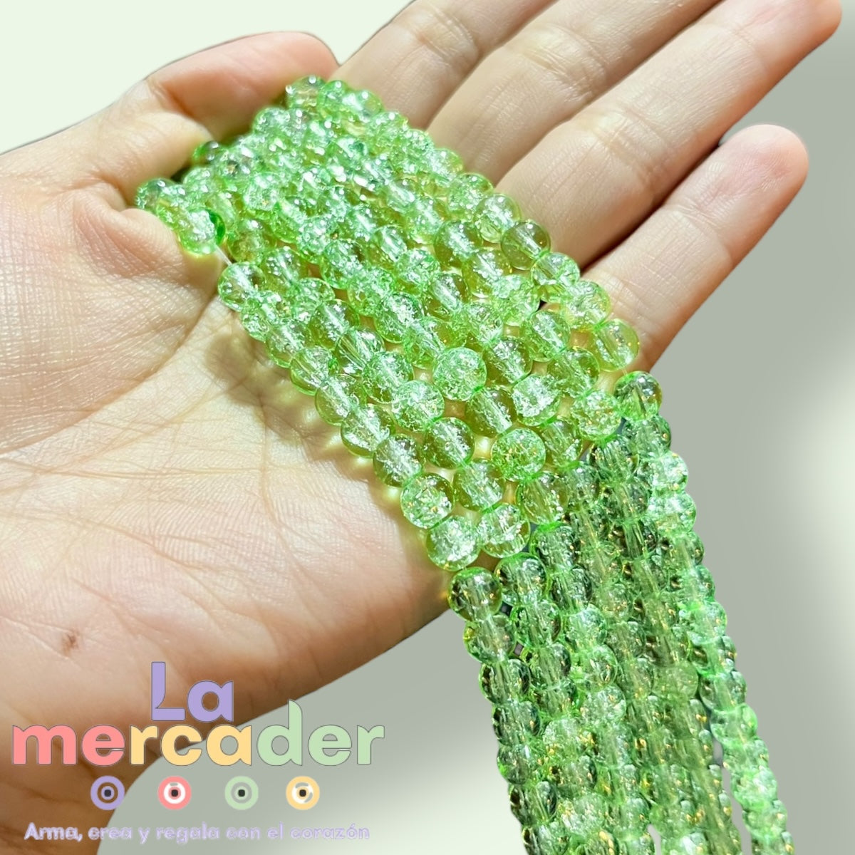 1 tira Cristal Craquelado #6