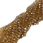 1 Tira Cristal Checo Facetado #6, Joyería, Tira 80 A 85 Pz