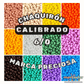 10 gramos de Chaquirón Calibrado 6/0 Marca Preciosa
