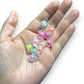 50 pz cuentas candy acrílicas colores para bisutería y manualidades