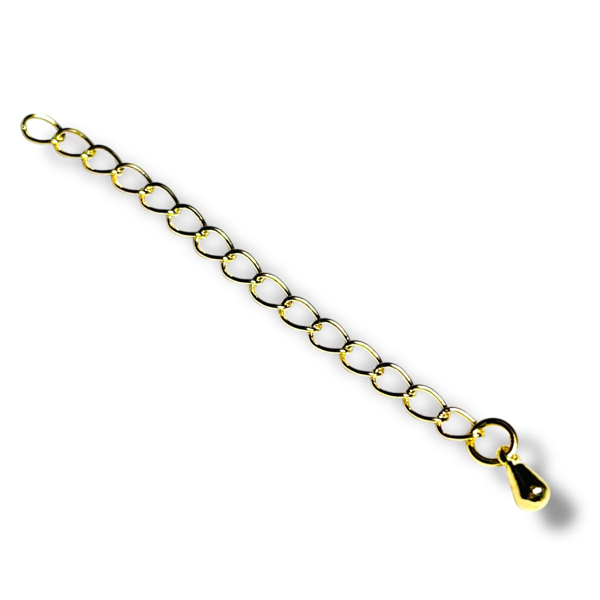 Extensor de cadena 5cm Chapa de Oro