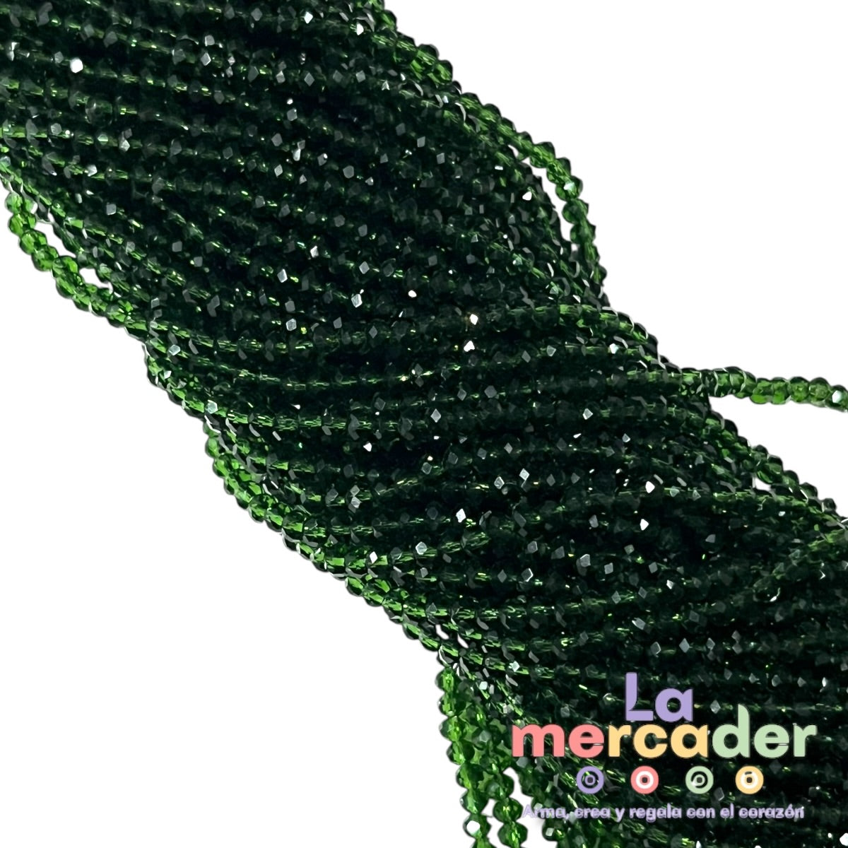 Cristal Facetado #2 (2mm) para Pulseras y Collares | 148-158 Piezas