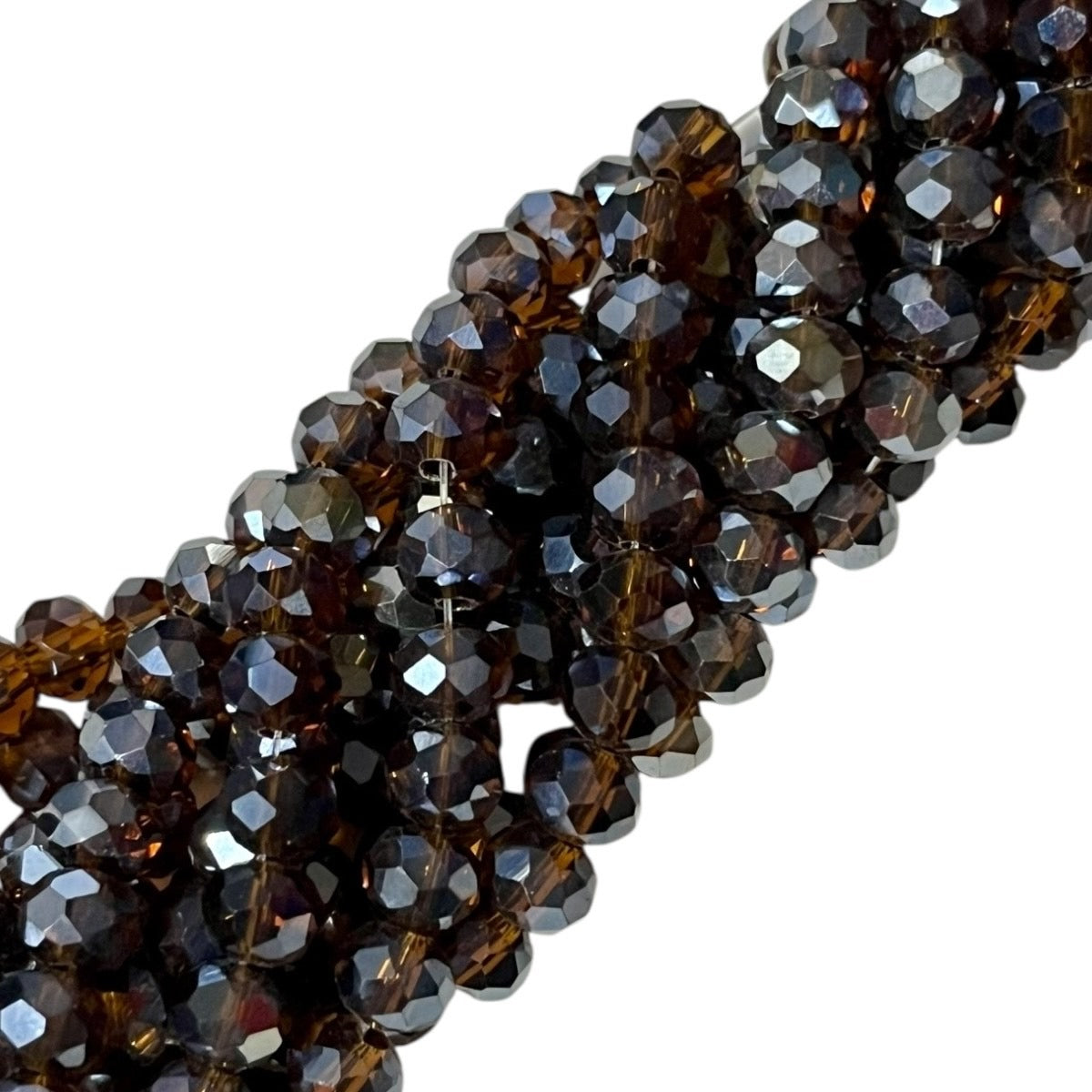 1 Tira Cristal Checo Facetado #6, Joyería, Tira 80 A 85 Pz