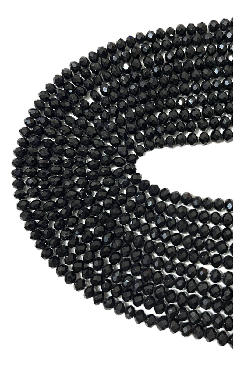 1 Tira Cristal Checo Facetado #6, Joyería, Tira 80 A 85 Pz