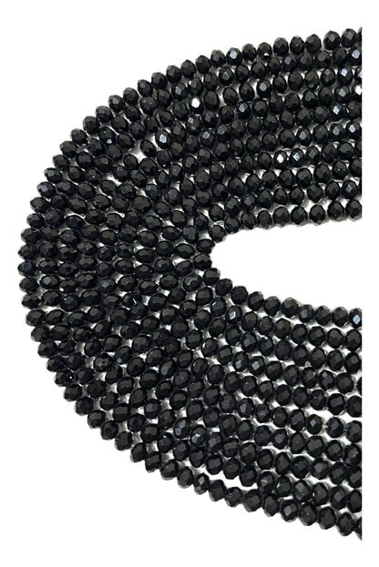 1 Tira Cristal Checo Facetado #6, Joyería, Tira 80 A 85 Pz
