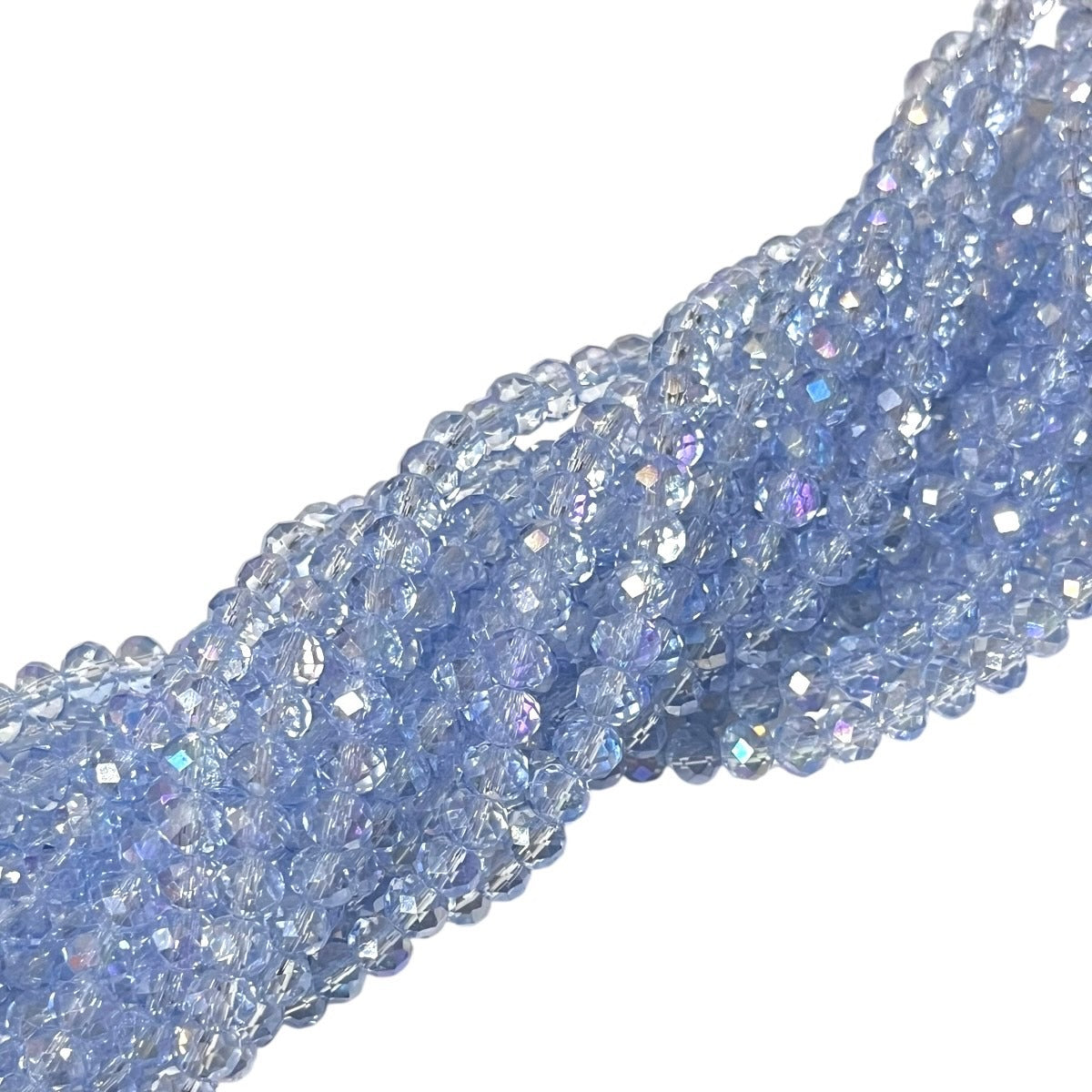 1 Tira Cristal Checo Facetado #6, Joyería, Tira 80 A 85 Pz