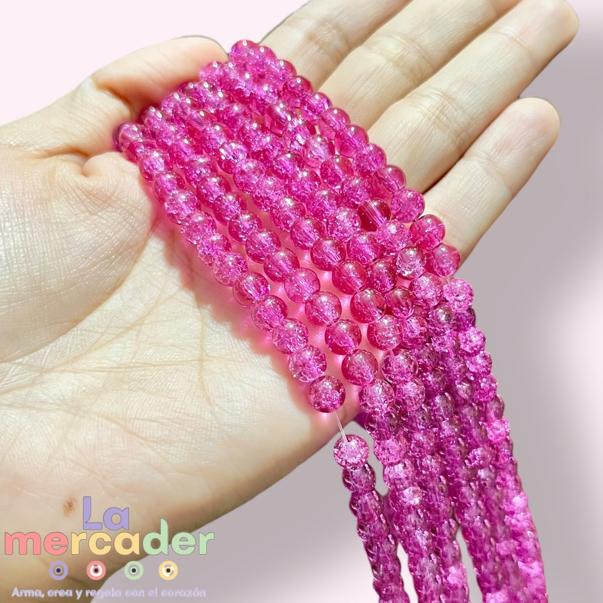 1 tira Cristal Craquelado #6