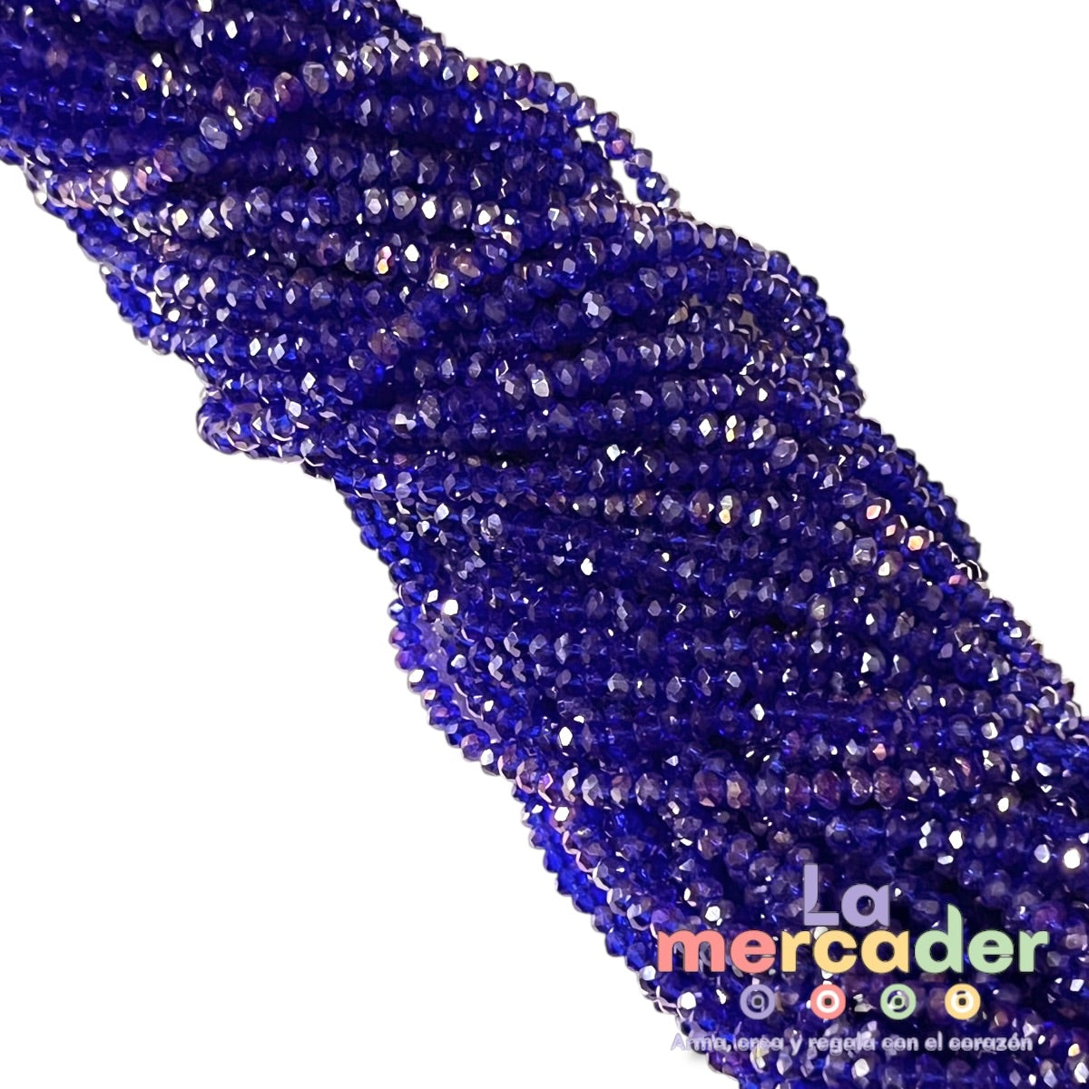 Cristal Facetado #2 (2mm) para Pulseras y Collares | 148-158 Piezas