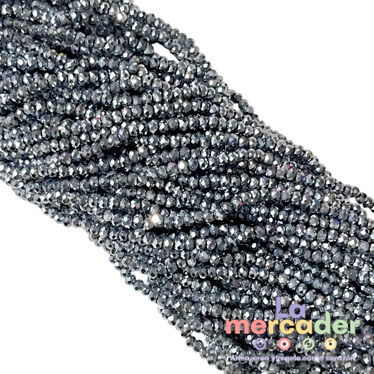 Cristal Facetado #2 (2mm) para Pulseras y Collares | 148-158 Piezas