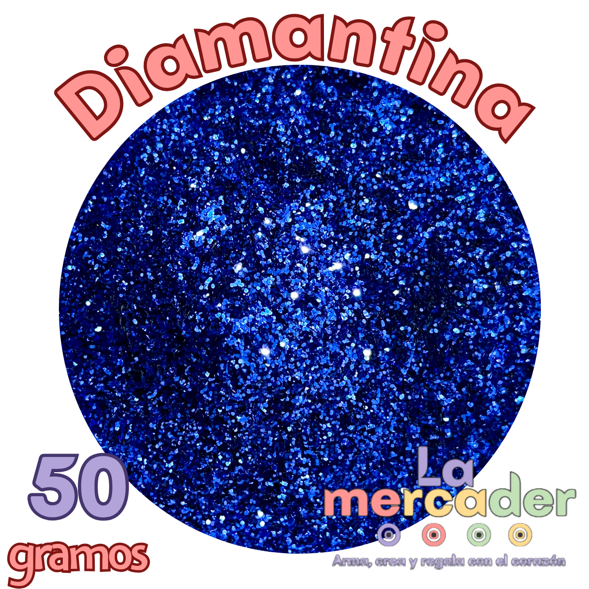 50 gr Diamantina para manualidades