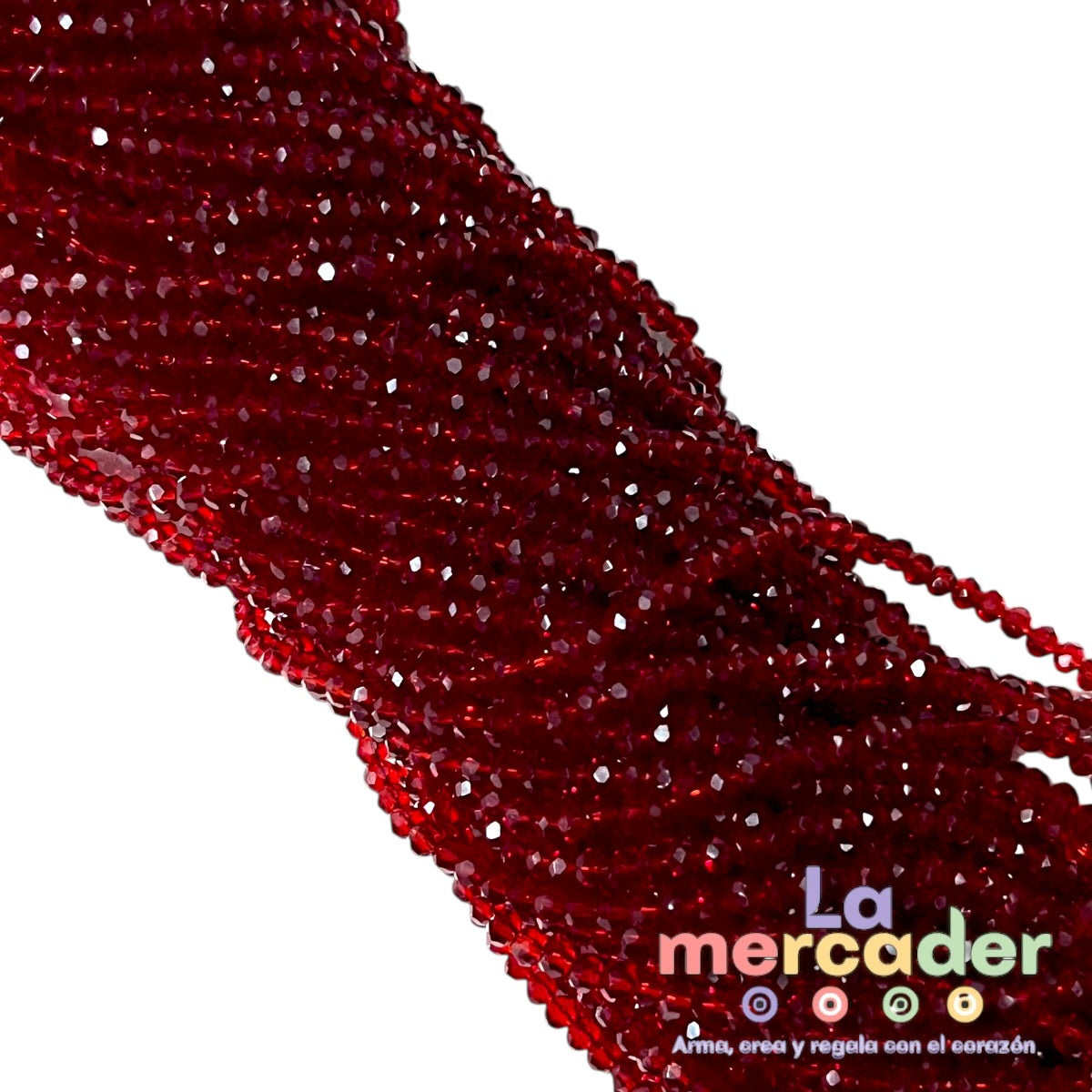 Cristal Facetado #2 (2mm) para Pulseras y Collares | 148-158 Piezas