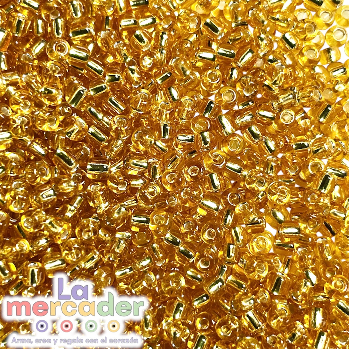 100 gramos de chaquiron de colores No Calibrado 6/0