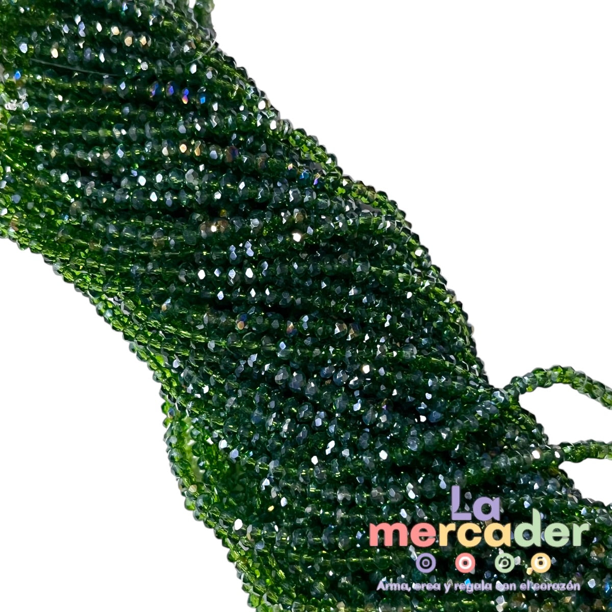 Cristal Facetado #2 (2mm) para Pulseras y Collares | 148-158 Piezas
