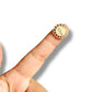 20pz medalla chica Virgen de Guadalupe para bordar, dije