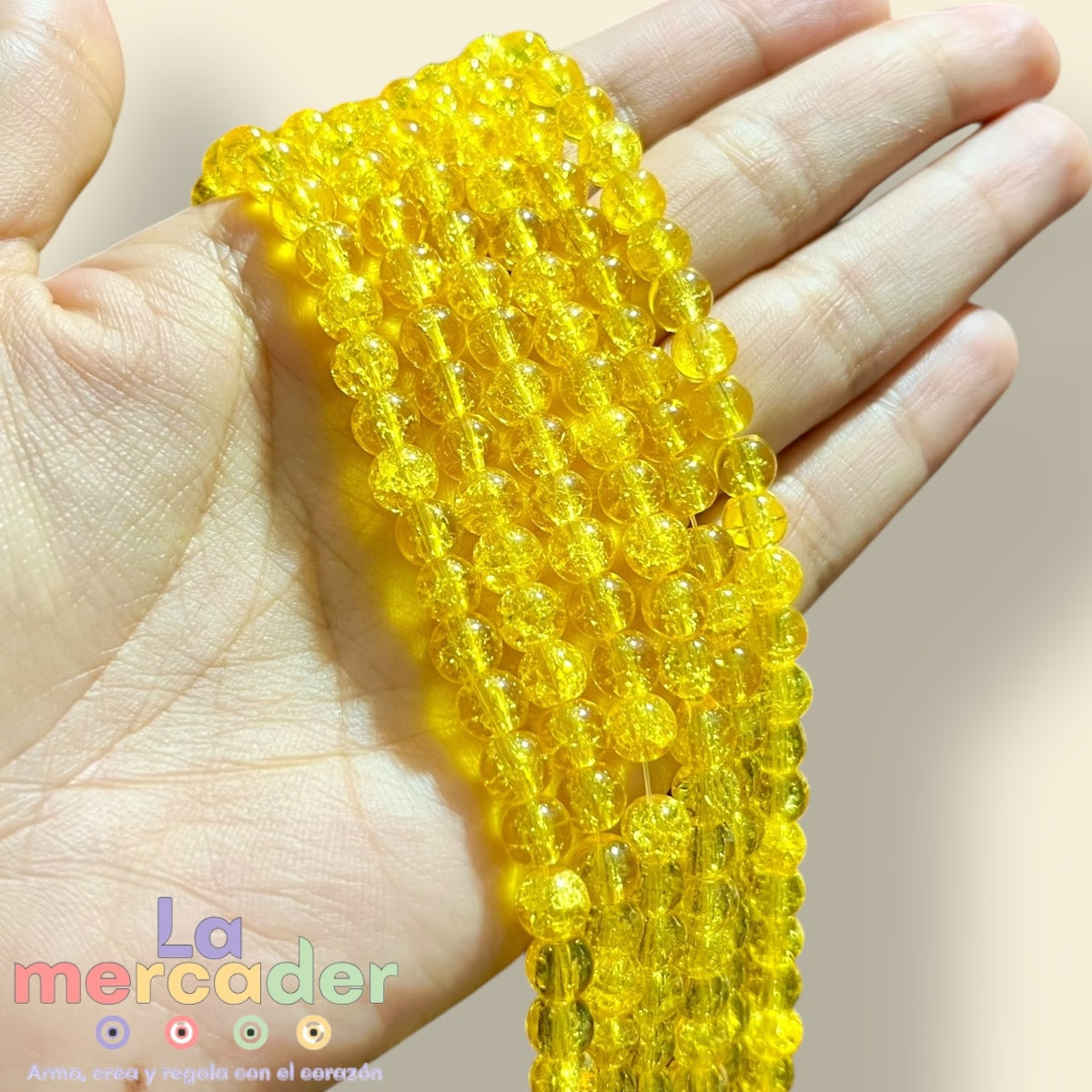 1 tira Cristal Craquelado #6