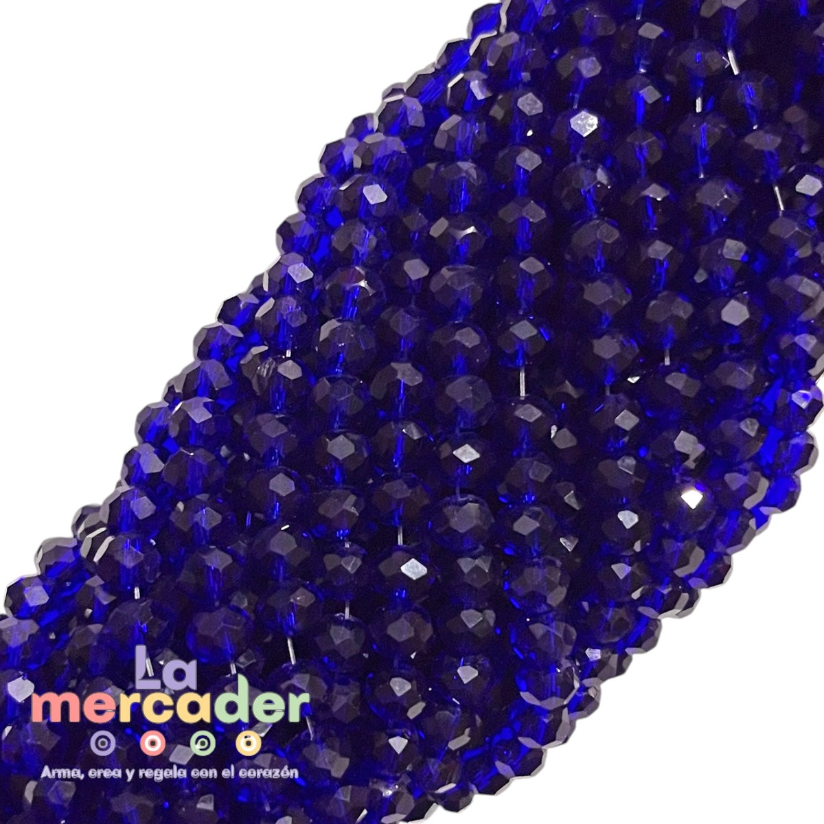 1 Tira Cristal Checo Facetado #6, Joyería, Tira 80 A 85 Pz