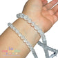 Cuarzo Cristal Blanco Natural en Tira (#6 y #8) | Cuentas Transparentes para Pulseras y Joyería | Piedra Natural para Bisutería