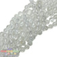 Cuarzo Cristal Blanco Natural en Tira (#6 y #8) | Cuentas Transparentes para Pulseras y Joyería | Piedra Natural para Bisutería