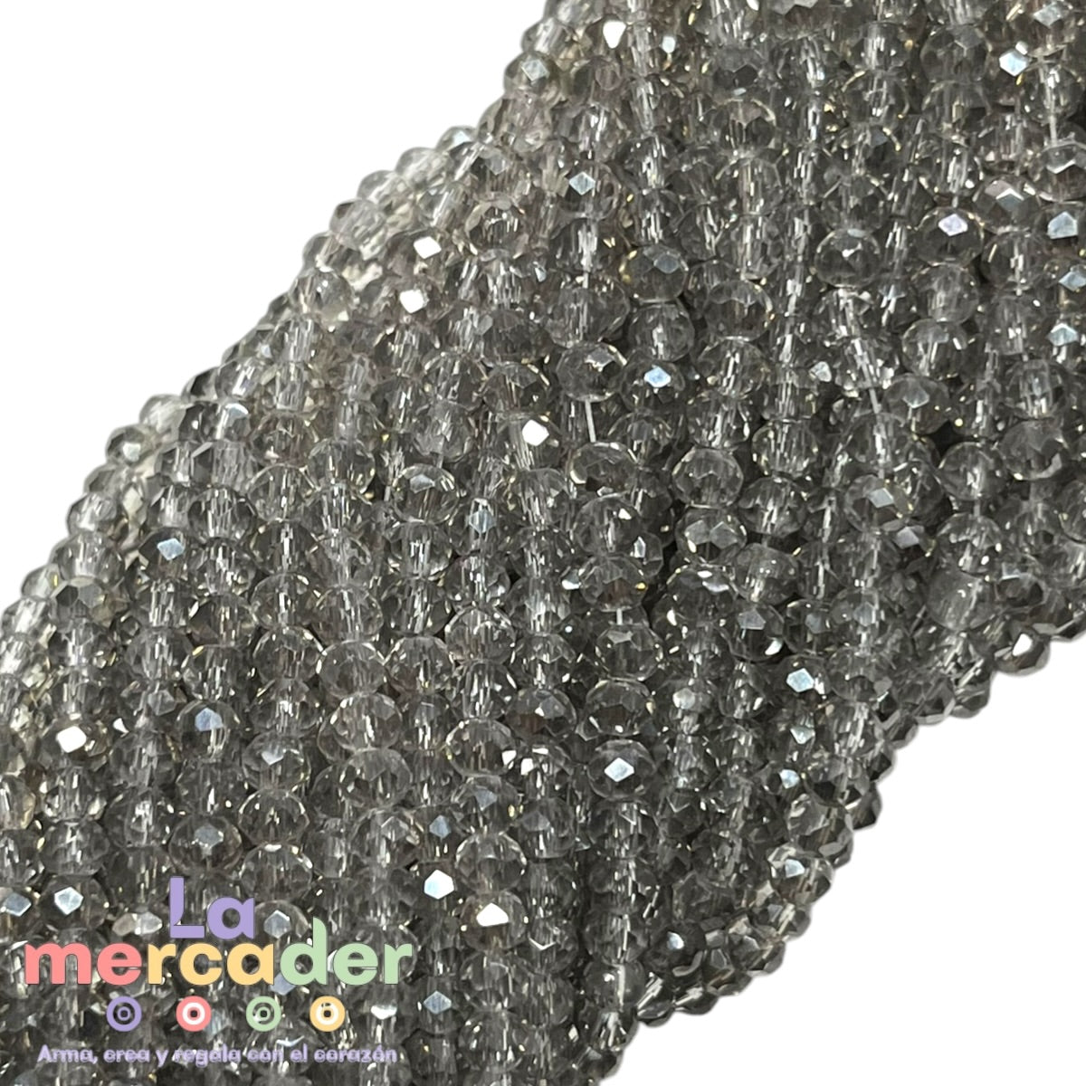 Cristal Facetado #2 (2mm) para Pulseras y Collares | 148-158 Piezas
