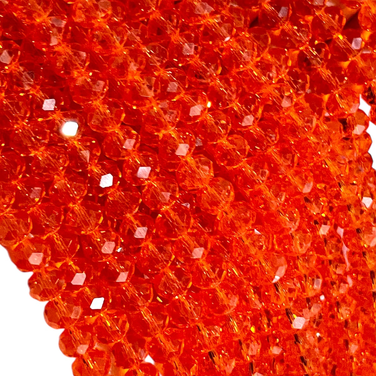 1 Mazo (10 tiras) Cristal Dona Checo 8mm
