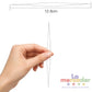 Aguja Big Eye para Bisutería (Ojo Grande) 7.5 cm y 12.5 cm | Ensarta Fácil Elástico, Hilo y Cuentas