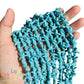 Cuentas Estrella de Mar de Pasta Turquesina 13 mm | Tira 40 pz  para Bisutería