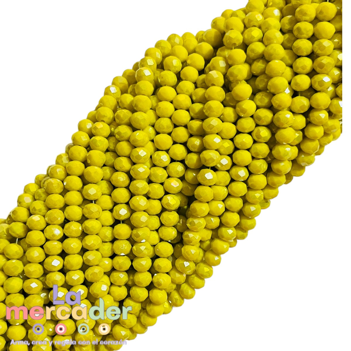 1 Tira Cristal Checo Facetado #6, Joyería, Tira 80 A 85 Pz