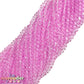 Cristal Bicono 4mm  | Tira de 75–78 Piezas | Colores Vibrantes para Pulseras y Collares