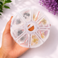 Kit de Herrajes Acero Inoxidable para Bisutería | Broches Perico, Argollas, Terminales y Extensiones | Caja Organizadora