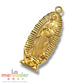 Colgante Virgen De Guadalupe Metal En Relieve 5cm