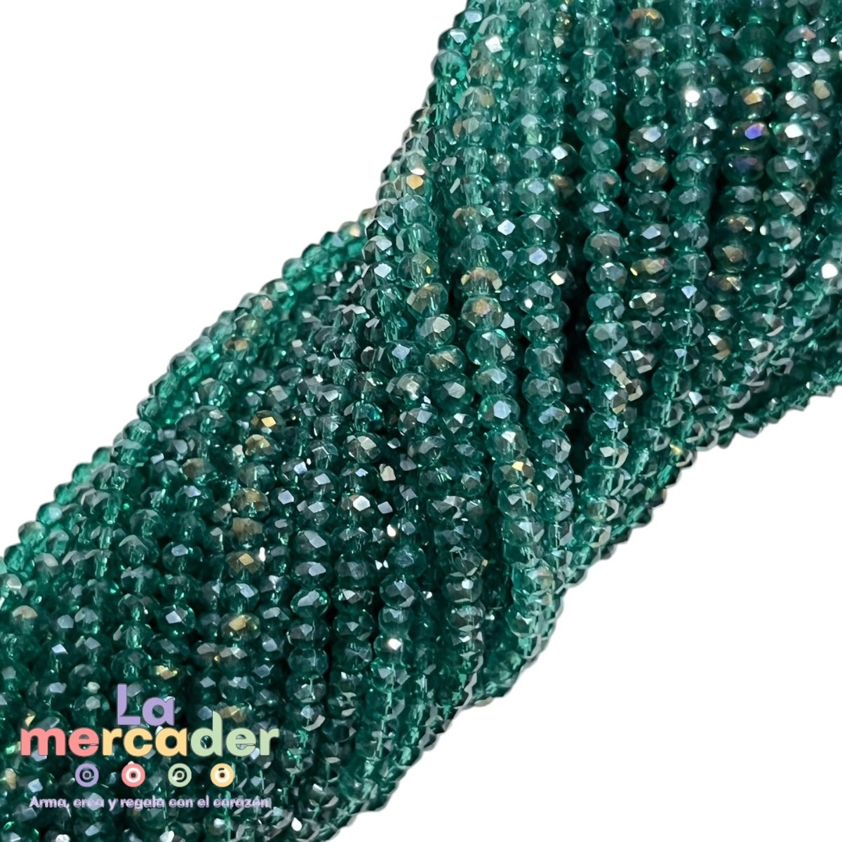 Cristal Facetado #2 (2mm) para Pulseras y Collares | 148-158 Piezas