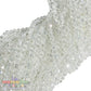 Cristal Bicono 4mm  | Tira de 75–78 Piezas | Colores Vibrantes para Pulseras y Collares