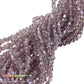 Cristal Bicono 4mm  | Tira de 75–78 Piezas | Colores Vibrantes para Pulseras y Collares