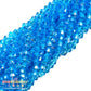 Cristal Bicono 4mm  | Tira de 75–78 Piezas | Colores Vibrantes para Pulseras y Collares