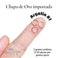 Argollas de Chapa de Oro 14K | Abiertas para Bisutería | Alta Durabilidad | La Mercader