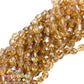 Cristal Gota Facetada 6x8mm para Bisutería – Tira 58-62 Pzas