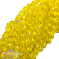 Cristal Gota Facetada 6x8mm para Bisutería – Tira 58-62 Pzas