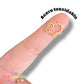Dije Borrego de la Abundancia de Acero Inoxidable Dorado de 1.5 cm para Bisutería