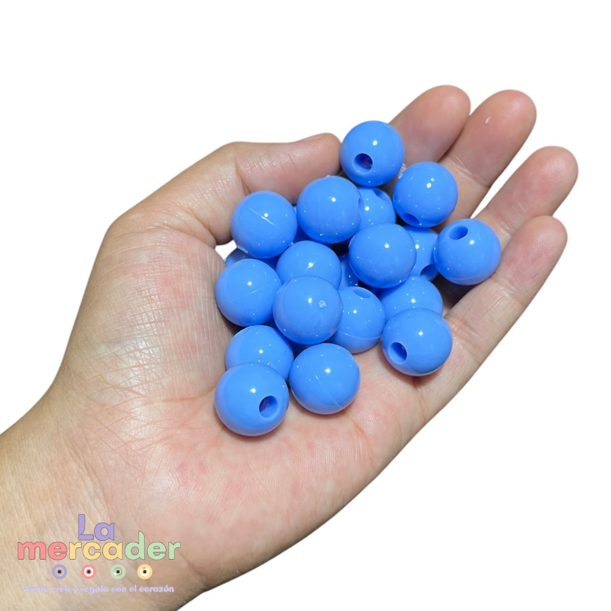 Bola Chicle Acrílica Nacional 16 mm – Pack 250 g | 130 Pzas Aprox.