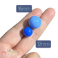 Bola Chicle Acrílica Nacional 16 mm – Pack 250 g | 130 Pzas Aprox.
