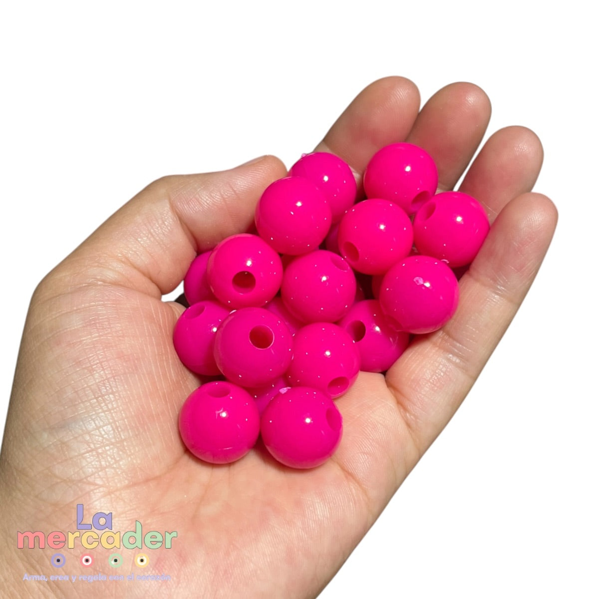 Bola Chicle Acrílica Nacional 16 mm – Pack 250 g | 130 Pzas Aprox.